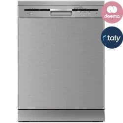 Sharp Dishwasher 6 Programs 12 Settings - Inox